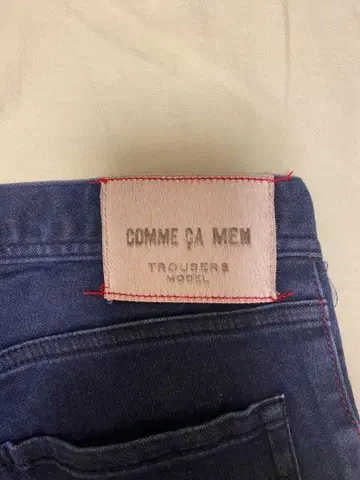 COMME CA MEN 스키니 데님 TROUSERS MODEL