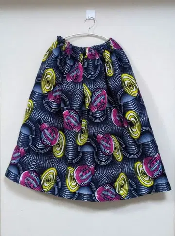 크리스마스 세일 아프리칸 롱 개더 스커트 전구 No.385