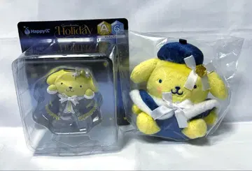 산리오 Happy 복권 폼폼푸딩 A상 피규어 B상 봉제 인형