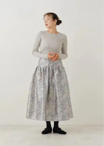 누키테파 롱 스커트 [ 2025AW ] M 사이즈