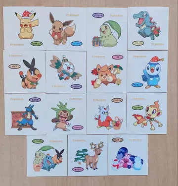 포켓몬빵 씰 데코 캐릭터 씰 데코 캐릭터 씰 214