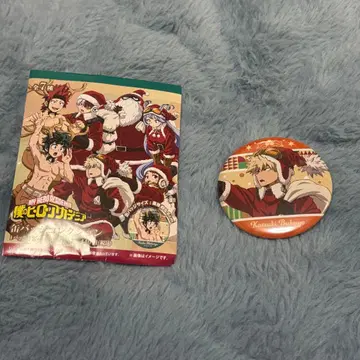 히로아카 바쿠고 카츠키 애니메이트 페어 크리스마스 캔뱃지