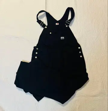 EDWIN 블랙 오버롤 작업복