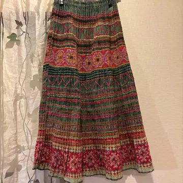 몽족 수제 앤티크 스커트