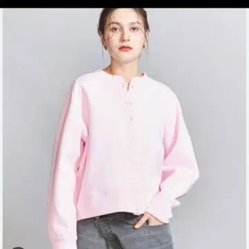 거의 미사용 뷰티 앤 유스 가디건 코튼