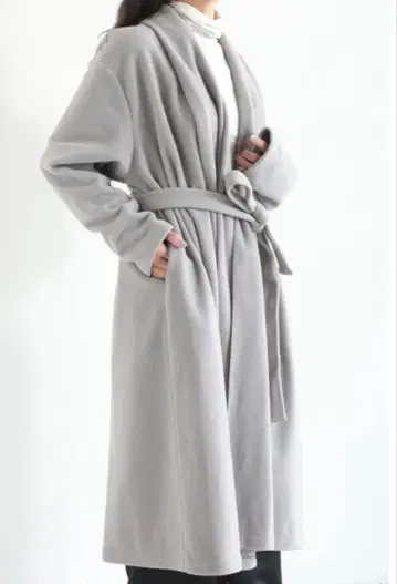 투모로우랜드 보르지 경량 코트 2023AW 라이트 그레이