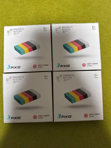마그넷 블록 PIXIO 피크시오 25블록입 4상자