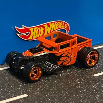 핫휠 본 쉐이커 차고 오렌지