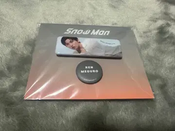 SnowMan 메구로 렌 캔뱃지
