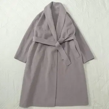 아나이 더블 페이스 리버 코트 벨트 포함 38 M