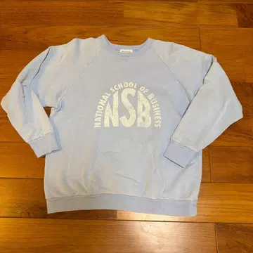 HANTEX 라이트 블루 NSB 맨투맨