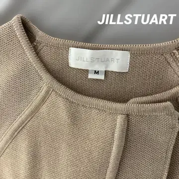 [ JILL STUART ] 베이지 니트 코트 벨트 포함