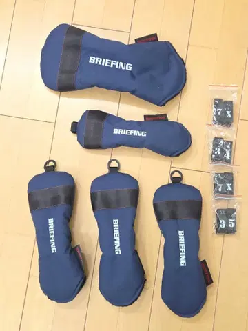 BRIEFING 골프헤드커버 세트