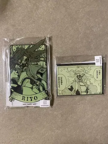 가치액터 리요우 아크릴 스탠드 캔뱃지 [ 2개 세트 ] 마루쿠지