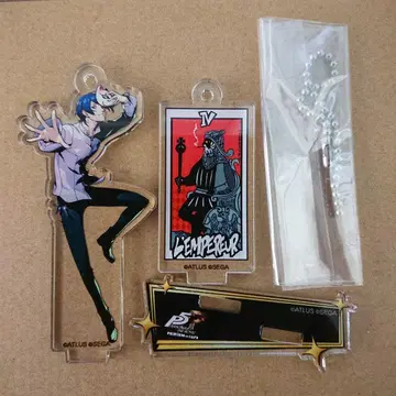 페르소나 5 프린세스 카페 아크릴 스탠드 키링 키타가와 유스케 폭스