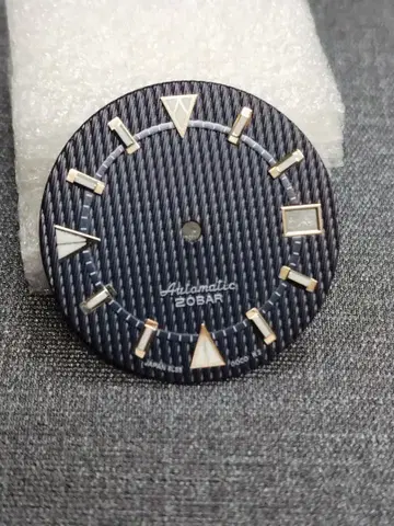 [ MOD 부품 ] 커스텀 다이얼 네이비 컬러 NH35 1개만