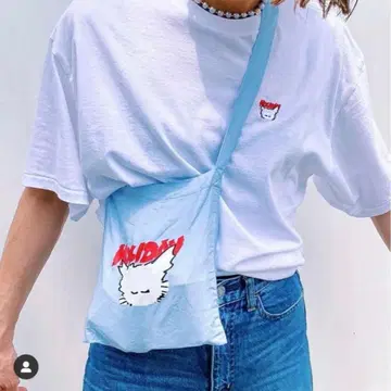 HOLIDAY NEKO MINI SHOULDER BAG Blue