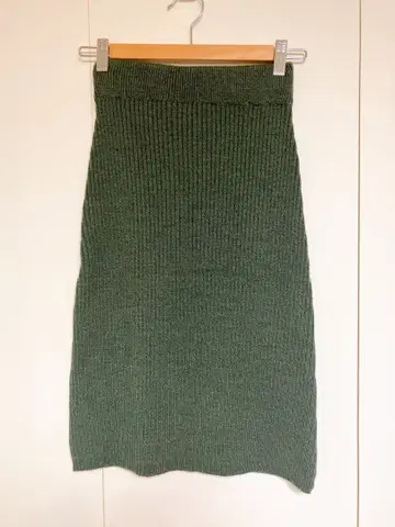 [레어] 카린웨스터 리브 니트 타이트 스커트