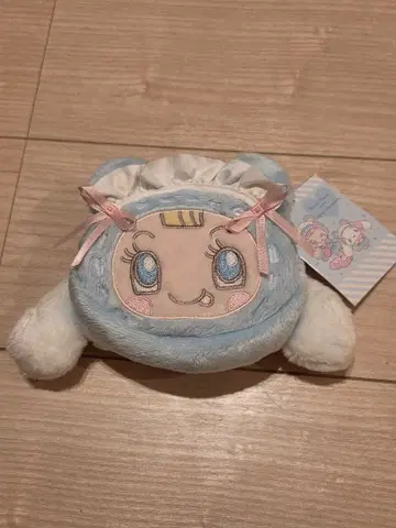 메조 피아노 산리오 캐릭터즈 시나몬 페이스 모양 파우치