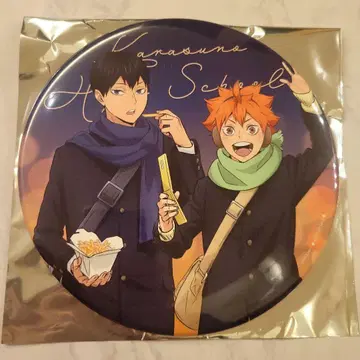 하이큐!! 코스모 월드 스탬프 랠리 빅 배지 카라스노 고교