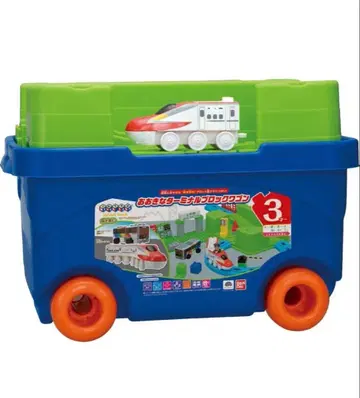 [ 블록 라보 ] 커다란 터미널 블록 왜건 아키타 코마치 차량 포함