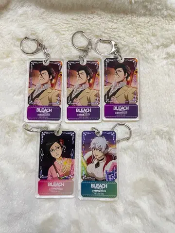 BLEACH 브레솔 아크릴 키링 세트