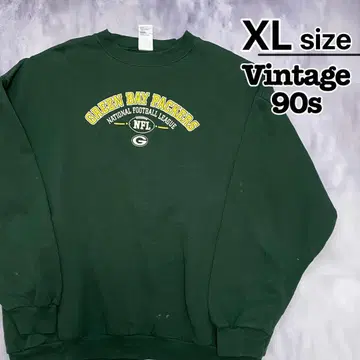 USA 구제 의류 90s NFL 맨투맨 XL 그린베이 패커스 LOGO7
