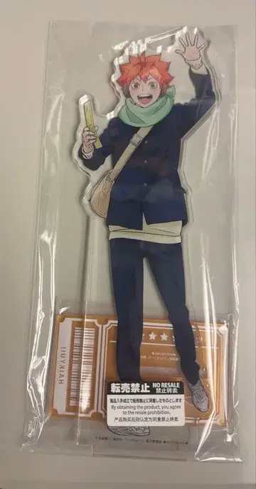 히나타 쇼요 코스모 월드 하이큐 특대형 아크릴 피규어