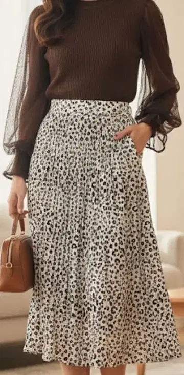 나이스 클라우프 2세트 스커트와 상의