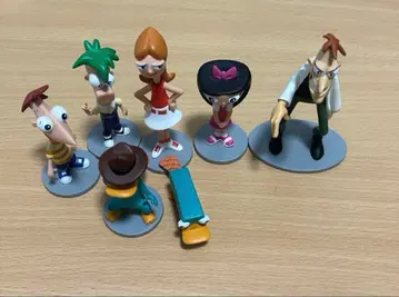 Disney 피니어스와 퍼브 피규어 세트 카모노하시 페리 7체