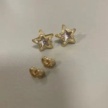 지미추 JC 스타 크리스탈 귀걸이