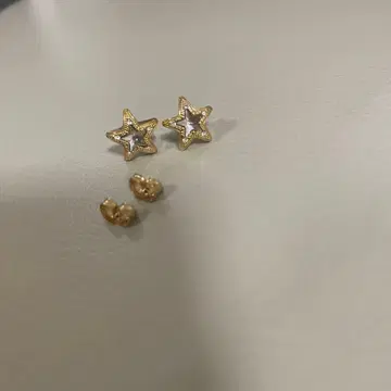 지미추 JC 스타 크리스탈 귀걸이