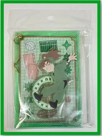 [ 익명 배송 ] 닌타마 란타로 파우치 포함 아크릴 스탠드 젠포지 잇사쿠