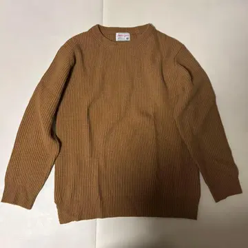 [ 시착만 한 상품 ] 417 에디피스 울 니트 카멜 L