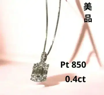 다이아 플라티나 목걸이 새상품급