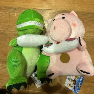 토이스토리 사이좋게 게임 BIG 봉제 인형 2종 세트