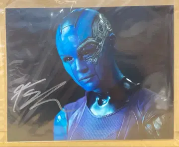 오사카 코미콘 2025 포트레이트 카렌 길런 (네이비) 친필 사인