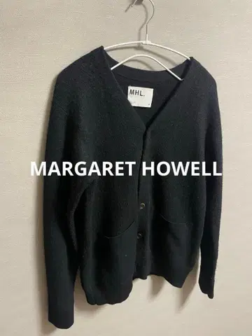 마가렛호웰 울 가디건 블랙 M