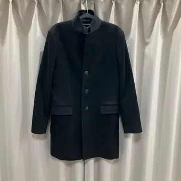 ZARA 남성용 코트 블랙