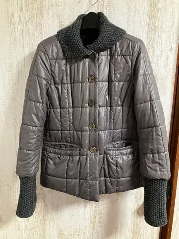 이탈리아제 Lanei 리버서블 블루종 그레이 x 블랙