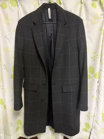 ZARA MAN 체스터 코트 그레이