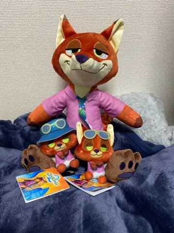 주토피아2 L 봉제 인형 &you 마스코트 닉 3