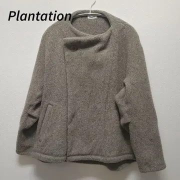 Plantation 숏코트 M 그레이지