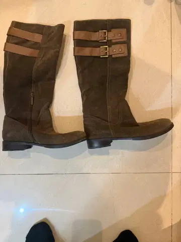 NINEWEST 롱 부츠 버클 포함