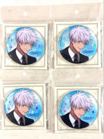 주술회전 팬텀 퍼레이드 팬파레 환영야행본포 고죠 사토루 캔뱃지 4개