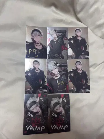 니지산지 ChroNoiR 7주년 랜덤 폴라로이드풍 메탈 카드