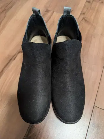 Hanekaru 블랙 앵클부츠 LL