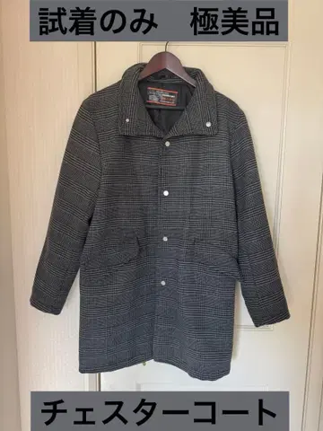 [ 컨디션 최상 ] 체스터 코트 M 사이즈 시착만 한 상품