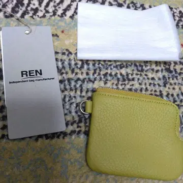 [ 새상품 ] REN 옐로우 그린 코인 케이스