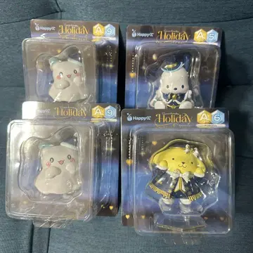 산리오 Happy 복권 피규어 세트